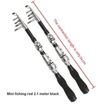 얼음낚시대 빙어 산천어 겨울 낚시대 텔레스코픽 락 스피닝 플라이 잉어 피더 탄소 섬유 pesca 2.1m 1.9m 1.7m 초경량 미니 여행용 막대 릴 시트