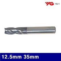 JEX64592435mm 12.5mm Ticn코팅엔드밀 95 3014068 (1EA) 와이지원 4F