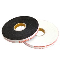 쏘잉스타 면 다데테이프 접착테이프 테이프형심지 다대테이프 직선 2색상 50yard, 검정