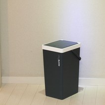 사무실 책상 쓰레기통 20L 가정용 휴지통 20L쓰레기통 분리수거함 슬림 사각 감성, 20L 베이지