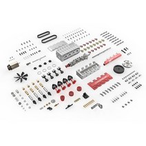 가이드모터 선외기 엔진 TOYAN FS-L400WC 메탄올 연료 4 스트로크 인라인 실린더 키트 1:10 1:8 RC 모델 자동차 선박용, KIT