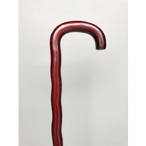 등나무 지팡이 감태나무 연수목 연태나무 노인 어르신 걸음 보조기 장수나무 미끄럼 방지 트래킹, 빨간색, 1개