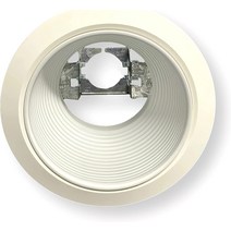 Con-Tech Lighting CTR53001 5" Baffled Downlight; Baffle Trim with 2-Stage Yolk for Short and Lon