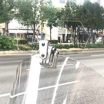 21-23년 혼다 포르자350 롱 스크린 기비 58cm 쉴드 투명, GIVI 윈드스크린 + 보조 스크린