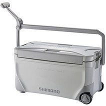 시마노 Shimano 낚시용 쿨러박스 스페이서 라이트 25 - 35L 캐스터 포함, 바퀴가 있는 35리터ml, 그레이