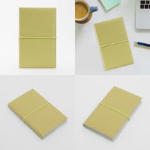 스마일 가죽커버 수첩 옐로우 기업다이어리 가죽커버다이어리 업무용다이어리