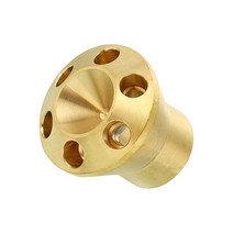 PATIKIL Brass Refrigerant Distributor 5 8 x 1 4 아이엔씨 INCh 6 Hole Copper Joints Splitter Diverter Liq
