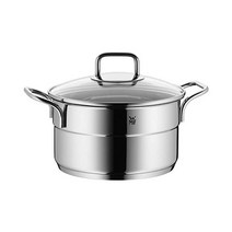 [독일직구] WMF Profi Select 조리 냄비 및 유리 뚜껑 직경 16cm 2.0리터 Cromargan 18/10