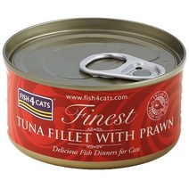 반려묘 영양식 피쉬포캣 참치n새우 캔 낱개 간식캔 70g