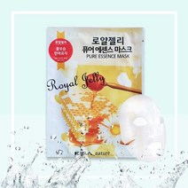 에바네이쳐로얄젤리마스크팩x10팩 마스크팩 얼굴팩 모공팩 수면팩 남자 수분팩 피부진정팩 시트, 단품