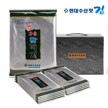 현대수산맛김 보령 대천김 파래김 18봉 9봉 x 2박스, 단품