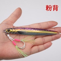 3D 60g 80g 100g 프린트 나이프 지그 지그 루어 어시스트 후크 포함 슬로우 지그 농어 고등어 튜나 보트 낚시 게임 바다, [03] 빨간