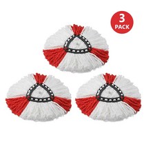 1/3/5pcs 교체 Microfibre 스핀 걸레 리필 헤드 Vileda O-삼나무 EasyWring 가정용 청소 도구 액세서리