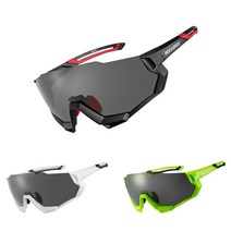 락브로스 반테 편광 라이딩 자외선차단 근시용 스포츠 고글 바이크 라이딩 방풍 미러 주야간 도수 초경량 낚시, 그린