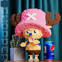 신박한직구 키덜트 수집품 원피스 쵸파 만화 캐릭터 나노 블록