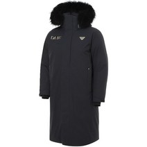 다이나핏 백화점 정품 메탈 원포인트 경량 편의성 강화 차콜 그레이 색상 남성 긴기장 패딩