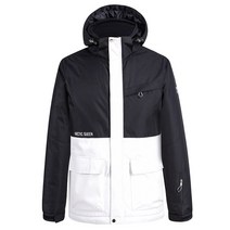 스노우 보드복 스키복 상하의 패션 컬러 매칭 남성용 또는 여성용 아이스 슈트 재킷 보드 의류 스키 의상 방수 겨울 착용 코트