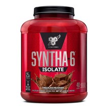 SYNTHA6 신타6 아이솔레이트 ISOLATE 피넛 버터 쿠키 WPI 웨이 프로틴 WHEY 48 서빙 단백질 보충제 1.82 kg, 신타6 아이솔레이트 초콜릿 밀크