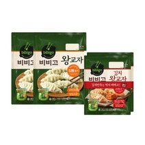 비비고 만두 왕교자1.05kgx2 + 김치왕교자 420gx2, 없음, 상세설명 참조