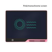 전자노트 전자식메모보드 그림그리는패드 16 인치 LCD 태블릿 전자 쓰기 낙서 보드 디지털 다채로운 필기 패드 그리기 그래픽 아이 생일 선물, 흑백 화면 2