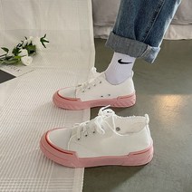 명브띠 여자 패션슈즈 캔버스 신발