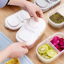 잡곡통 반찬통 쇼핑몰추천 용기 칸칸이 냉장고 나눔 정리 밀폐