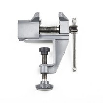 대나무 상판 접이식 목공 작업대 테이블 톱대 클램프 워크벤치 table bench vise 10.6cm work clamp swivel 취미 공예 수리 도구 for cut be, 협력사