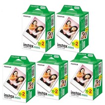 즉석카메라 폴라로이드 카메라 즉석사진기 10-200매 fujifilm instax mini 11 9 필름 흰색 가장자리 용 3인치 와이드 필름 mini 8 7s 25 50s, 100매