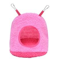 겨울 따뜻한 새 애완 동물 둥지 집 매달려 침대 잉꼬 햄스터 해먹 장난감 S/M/L 용품, 05 E_02 M