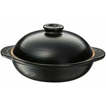 이시 가키 산업 (ISHIGAKI) 델리시 라이프 도자기 구이도 냄비 21cm 4218 イシガキ産業 (ISHIGAKI) デリッシュ・ライフ陶器焼きいも鍋21cm 4218 黒