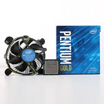 Intel CPU 펜티엄골드 G6400 코멧레이크 4.0GHz 벌크, 인텔CPUG6400쿨러미포함벌크