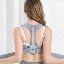 척추 측만 보조기 숄더 밴드 말린어깨 바른자세 어깨 허리 일자 체형 핏 라운드숄더 굽은, M