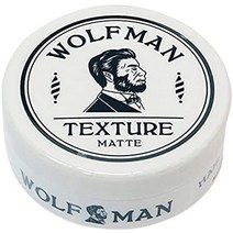 헤어왁스 일본 기쁜 손 울프맨 울프맨 텍스처 왁스매트 텍스처 비터 민트 냄새 미용, 115g, 비타민트