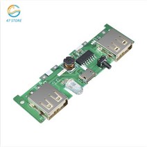 DC 5V 1A 2A 모바일 보조 배터리 충전기 제어 보드 마이크로 USB 폴리머 리튬, 단일옵션
