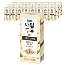 매일두유 99.9% 무설탕 190ml 24개입, 상세페이지 참조, 190ml 24팩