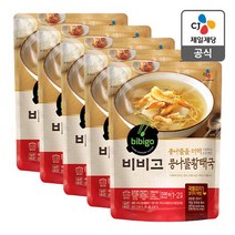 비비고 간편식 5개세트 즉석국 즉석찌개 즉석탕 간편식품 즉석식품, 500g, 5개