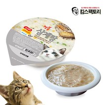 고양이 전용 수제 보양식 전복 삼계탕 120g 냥이 몸보신 간식 영양식 노묘, 고양이전용 전복삼계탕