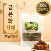 100% 금은화 건재 원물 인동초 꽃 인동덩굴꽃봉오리 열매 금은화차 티백 활용 엄마 아빠 장모님 장인어른 시아버지 시어머니 할아버지 할머니 어르신 생신 설 추석 명절 선물, 2개, 250g