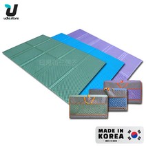두꺼운 발포매트 국내 돗자리 야외 공원 차박 캠핑 텐트 백패킹 대형 경량 나들이 야외용, 퍼플