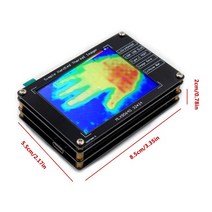 열화상카메라 열 카메라 적외선 Mlx90640 전자 수리 용 화상 jp usb type-c 5v1a 온도 습도 계측기, 녹색