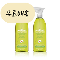 SG솔루션 1+1 메소드 클리너 다목적 식물성 세개입제 라임 앤 씨솔트 828ml