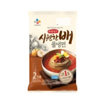 CJ 초간단 매콤달큰시원한배물냉면1940g(2인) 식사대용 청소년 아이들 여름별미 자취 혼밥 손님 생파, 10개