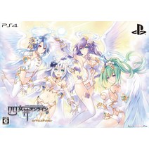 4 여신 온라인 CYBER DIMENSION NEPTUNE 로얄 에디션 [한정판 동고물] · 츠나코 신작 특제 BOX · 비주얼 북 · 상황 CD 