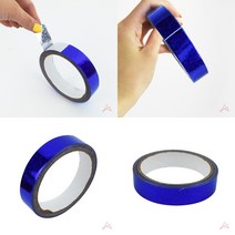 마트498 홀로그램테이프2CM 파랑 공예테이프 색상테이프 꾸미기테이프 반짝이테이프 낚시테이프 컬러테이프
