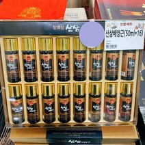 웅진 장쾌삼 산삼배양근 50ml x 16포