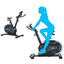 가정용 마그네틱 실내 스피닝 실내사이클 실내자전거 싸이클 스핀 바이크 자석방식 즈위프트 센서, 1.마그네틱NEW 스핀바이크 블랙 BK