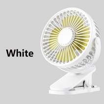 샤오미선풍기5세대 무선 캠핑 높이조절 탁상용 Xiaomi 충전식 휴대용 팬 USB 미니 풍력 핸드 헬드 클립 학생 사무실 소형 냉각 환풍기, [01] White