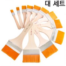 다용도 평붓 먼지털이 붓 청소용 도배용 솔 바니쉬 참브러쉬 도배 도구 젯소 큰붓 백붓 청소 정밀 용품 앵글 페인트 부자재 공업용 막붓 미장 수성붓 대형 세트