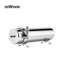 호환 OSWNKW PVDF 한외 여과 정수기 스테인레스 스틸 1000L 물 필터 시스템 세척 가능 0.01μm 멤브레인 5, 01 1000L