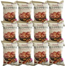 헤이루 통밀고구마형스낵 120g x 12개 사무실탕비실 회사간식 회의실과자 Sweet Potato Snack, 1개